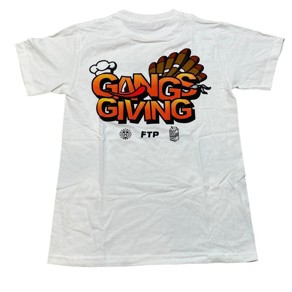 FTP I Gave to the GangsGiving Thanksgiving T Shirt Men's S Streetwear